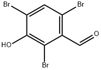 3-羟基-2,4,6-三溴苯甲醛, 2737-22-6, 结构式