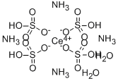 硫酸铈铵, 10378-47-9, 结构式