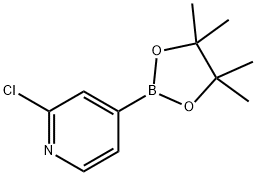 2-氯吡啶-4-硼酸频哪醇酯, 458532-84-8, 结构式