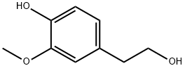 4-羟基-3-甲氧基苯乙醇, 2380-78-1, 结构式